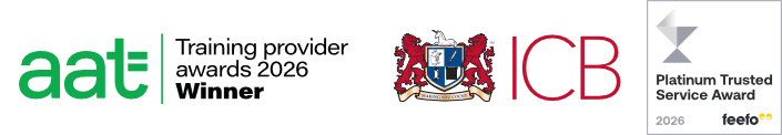 AAT Approved, ICB award winner, and Feefo Platinum Trusted Award
